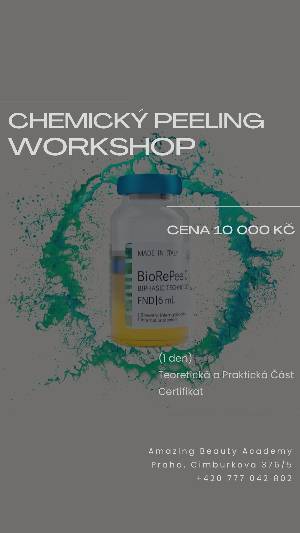Workshop Химический Пилинг BioRePeelCl3 Прага